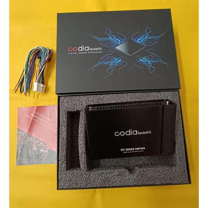 Promo Codia DSP Processor 456 Fit 6" Built in Amplifier Diskon