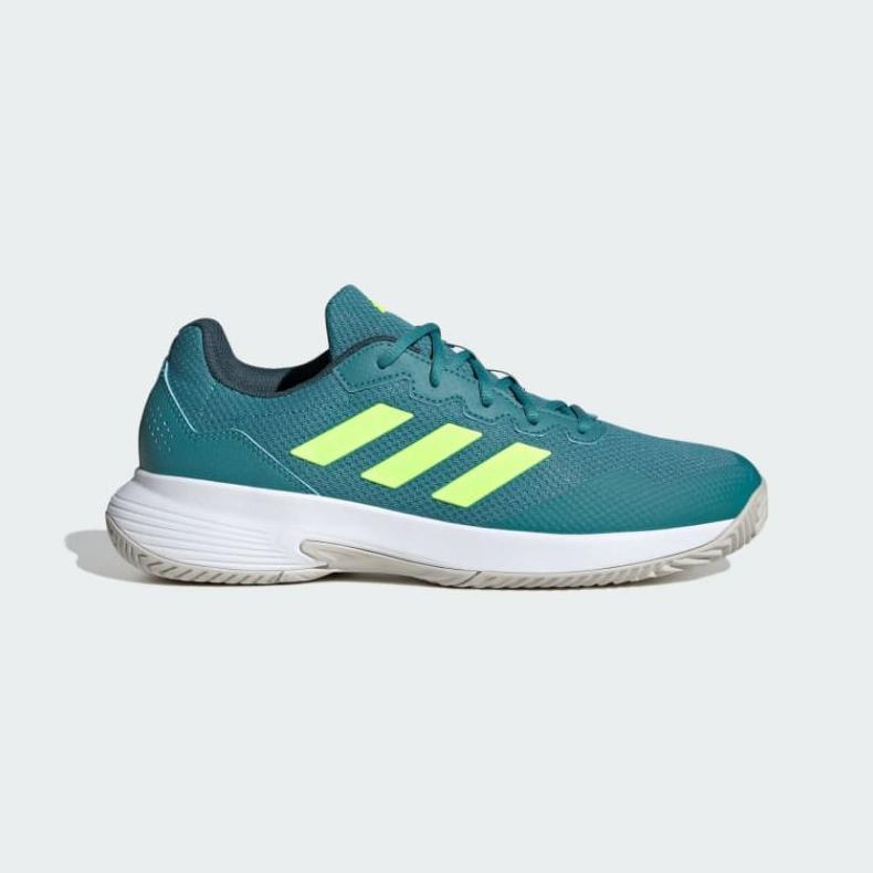 BIG PROMO [ SEPATU TENIS LAPANGAN ADIDAS GAME COURT 2 MEN 2023 - HIJAU ]