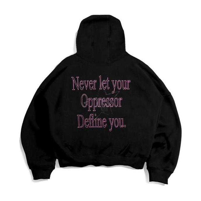 Zip Hoodie Boxy oversize Fillingstreet - Ziiggy Black