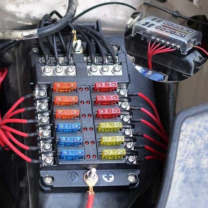 SET SEKRING KOTAK TERMINAL TEMPAT SEKRING SEKERING FUSE TANCAP MOBIL ORIGINAL DAN TERPERCAYA