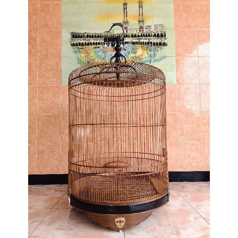 -VY- Sangkar Murai KWK Natural Tebok Bambu Series Terbaru