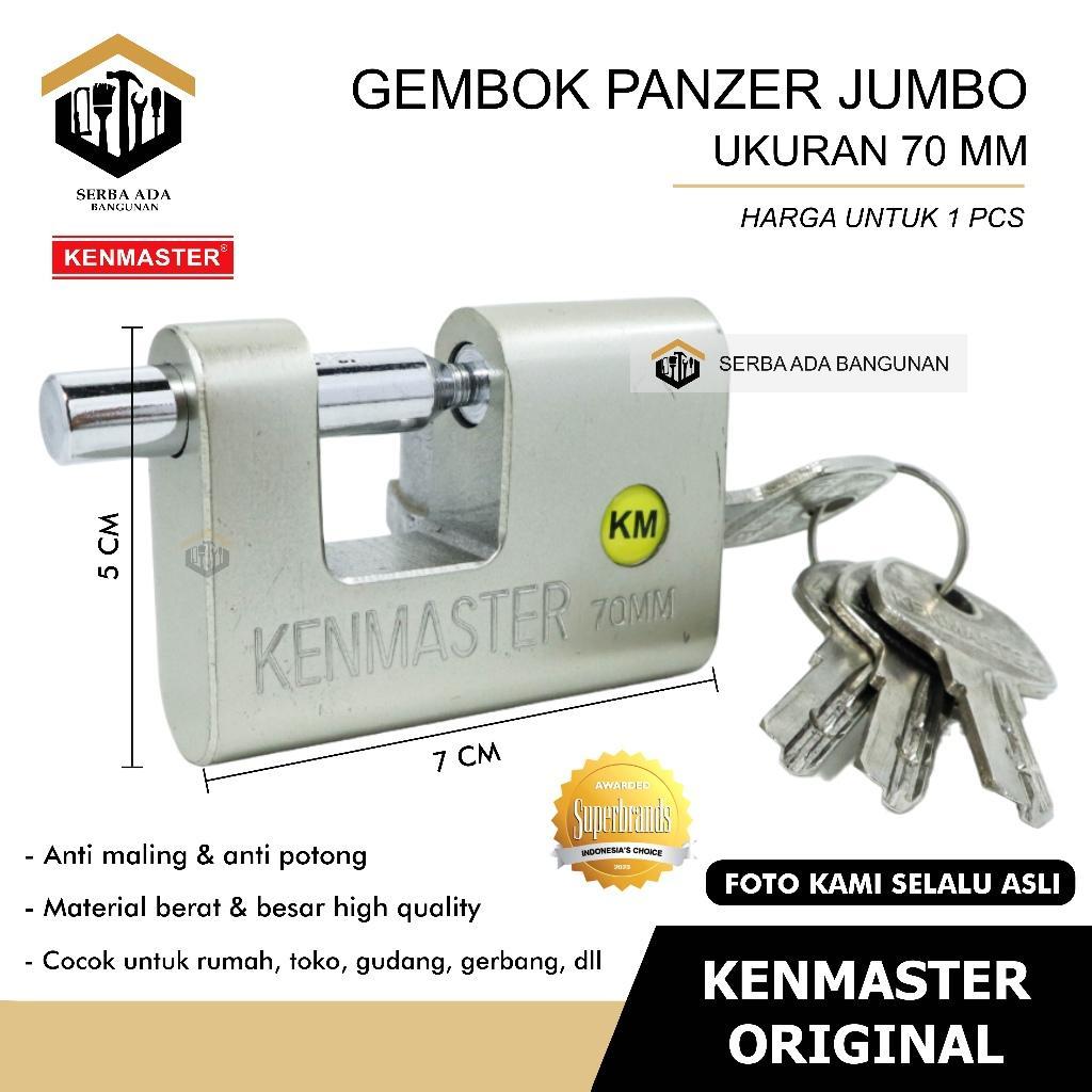 Sab Gembok Panser Panzer Anti Maling Anti Potong Jumbo 60Mm 70Mm / Rumah Toko Gudang Gerbang / Berat