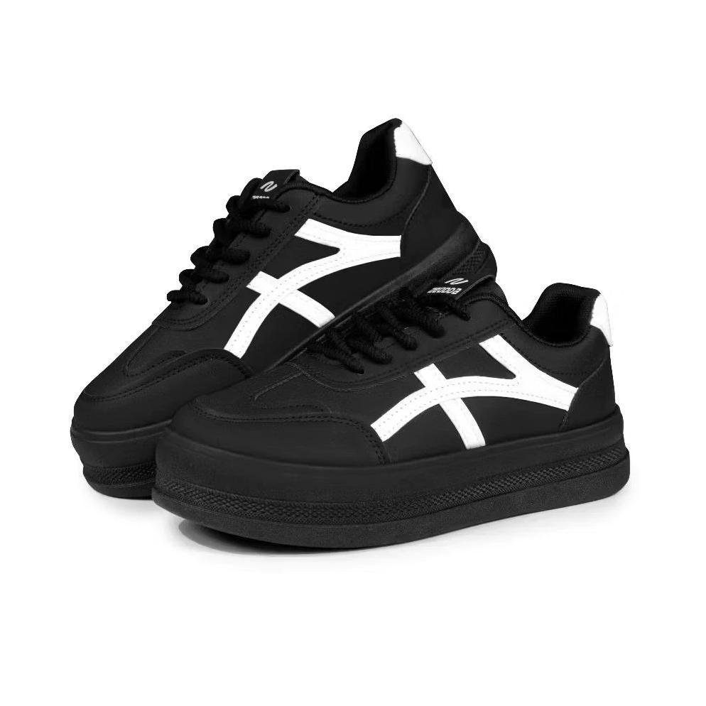 BEST SELLER SEPATU SNEAKERS WANITA CASUAL SEPATU SNEAKERS WANITA KOREA STYLE HITAM SEPATU SNEAKERS W