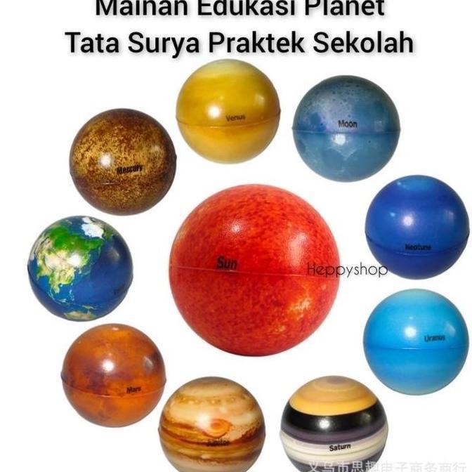 Playing- Mainan Edukasi Planet Tata Surya Praktek Sekolah