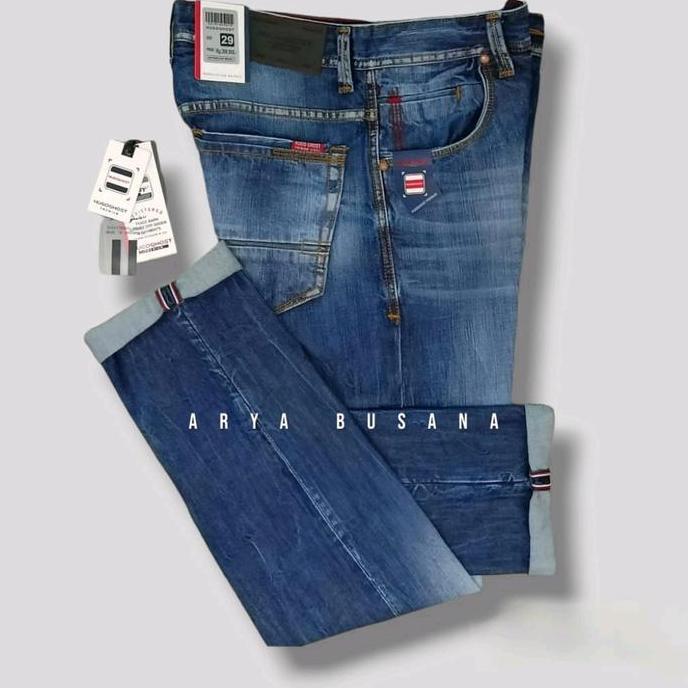 Larisyaa- Original Hugo Ghost Premium Jeans Pria Terlaris
