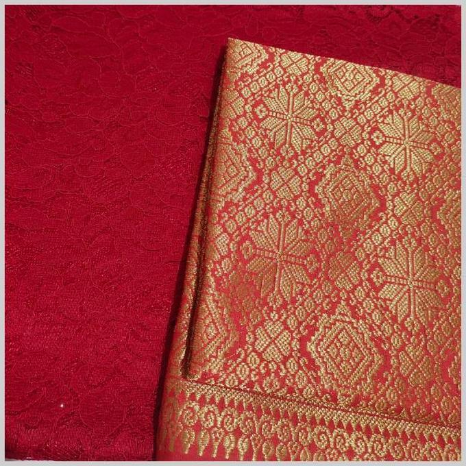 Bahan Brokat , Songket, Satin , Batik Halus