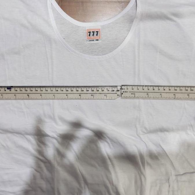 Lansungkirim- Kaos Oblong Pria Polos 777 44-46-48
