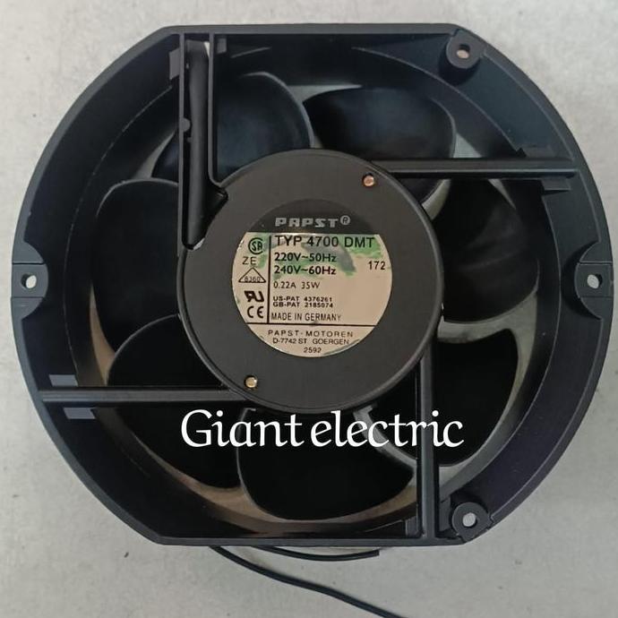 NEW AXIAL FAN PAPST 6 inch 220 V AC