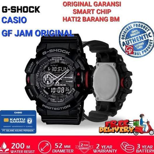 Ready CASIO GSHOCK GA-400-1B GA400-1B JAM TANGAN ORIGINAL BEST SELLER