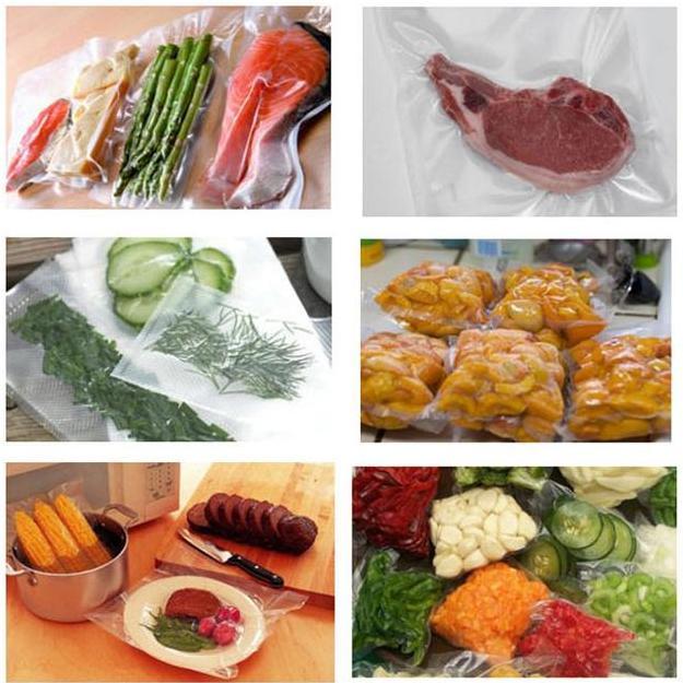 Iyakok- Vacum Sealer Makanan Basah Dan Kering / Plastik Vacum Makanan Frozen Food / Plastik Wrapping