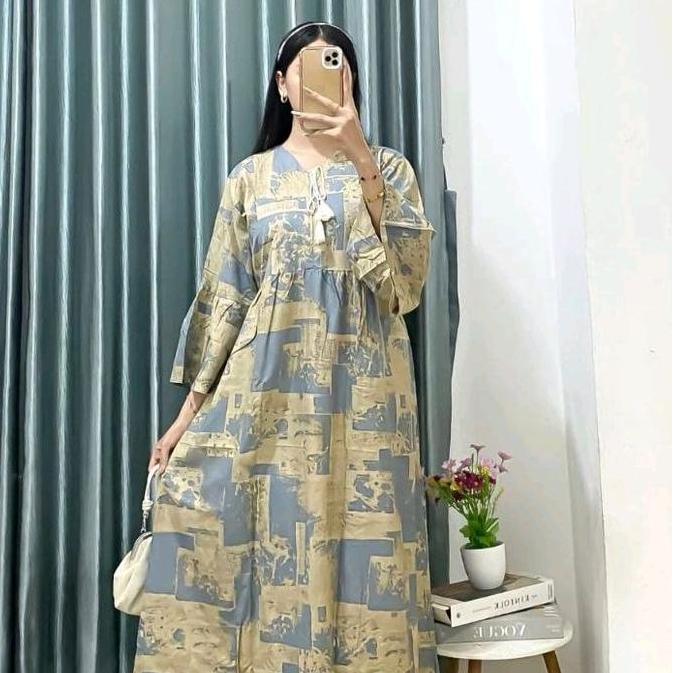 Diskont Gamis Alena Rayon Premium// Gamis Alena Kekinian