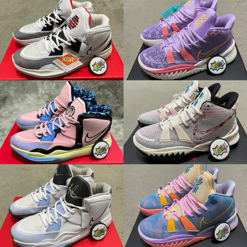 TERBARU SEPATU BASKET NK KYRIE7 - 8 SIREN RED PREMIUM ORIGINAL