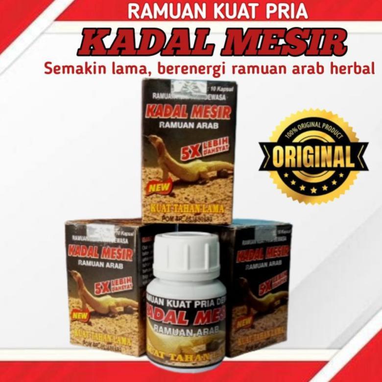 Ready Kadal Mesir Kapsul Kuat Pria Herbal Original 100%Berkualitas Ramuan Arab Khas Trdisiona Best Q