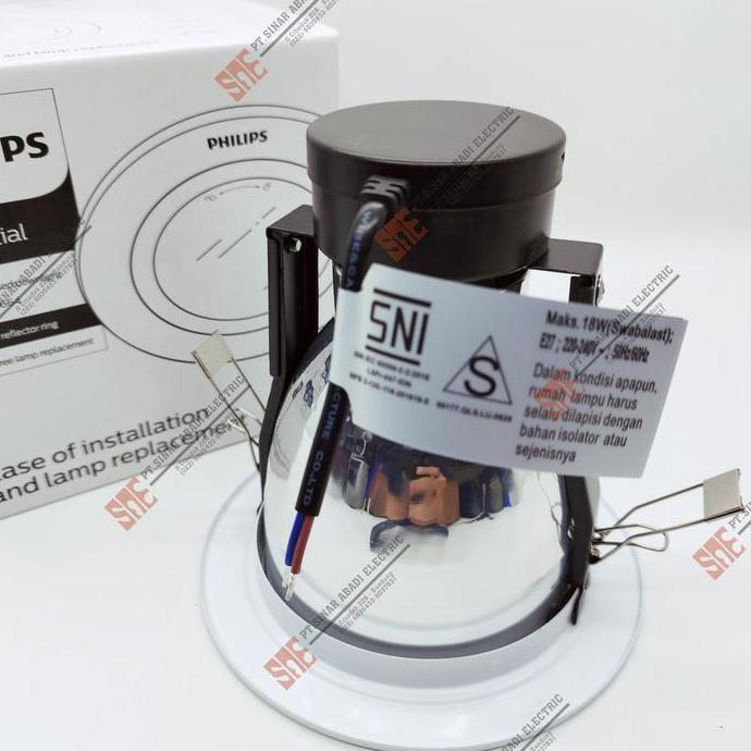 Ready stock Downlight Philips Inbow 4 Inch Bulat Essential 13804 / 66664