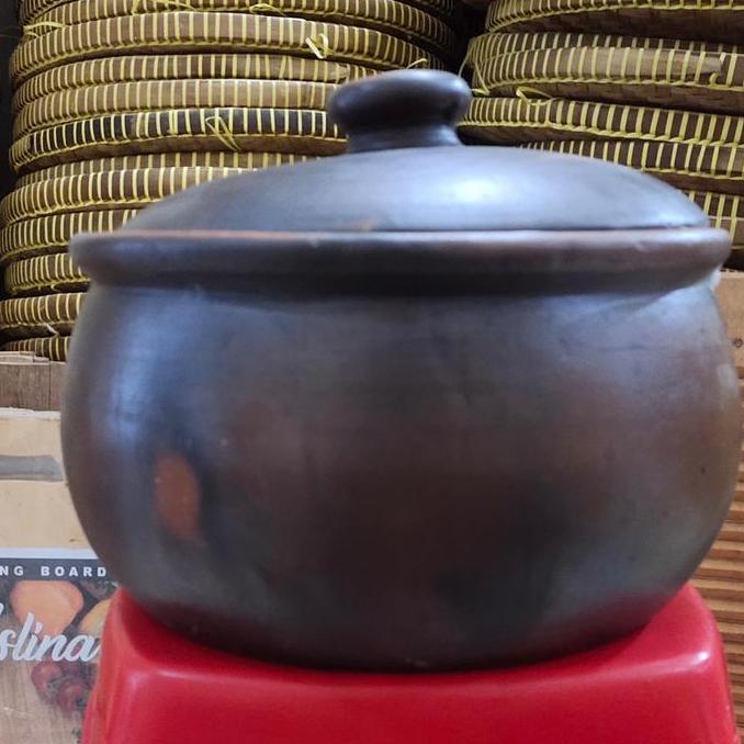 gerabah gentong panci tanah liat jumbo