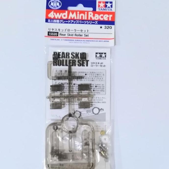 15520 Rear skid roller set (Roller 8mm)