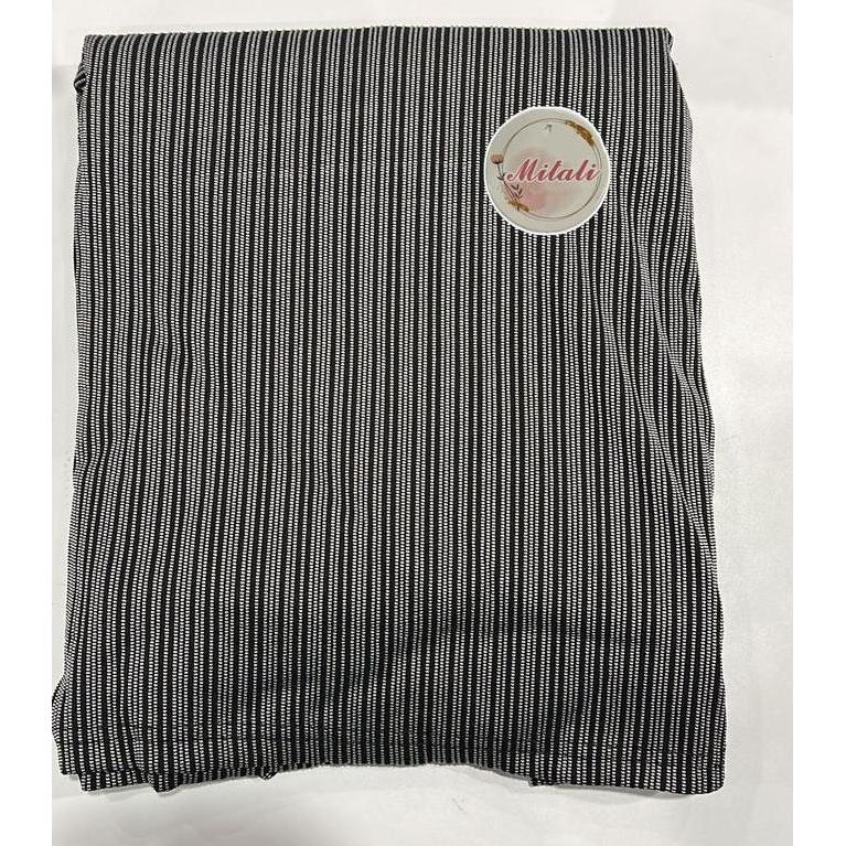 MT - Hamy Luxury Tunik One Set Motif Salur Celana Kulot Casual Kekinian [READY SIAP KIRIM] HM