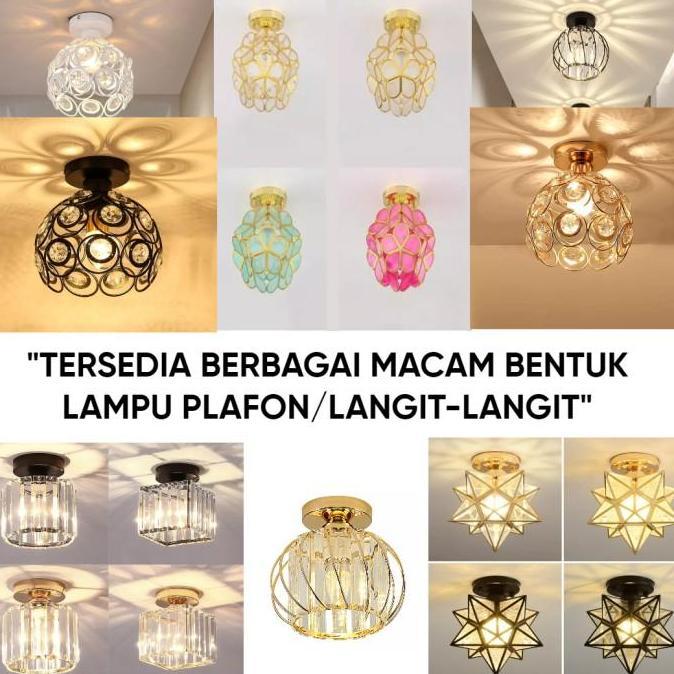 LAMPU HIAS PLAFON NORDIC STYLE / LAMPU LANGIT LANGIT