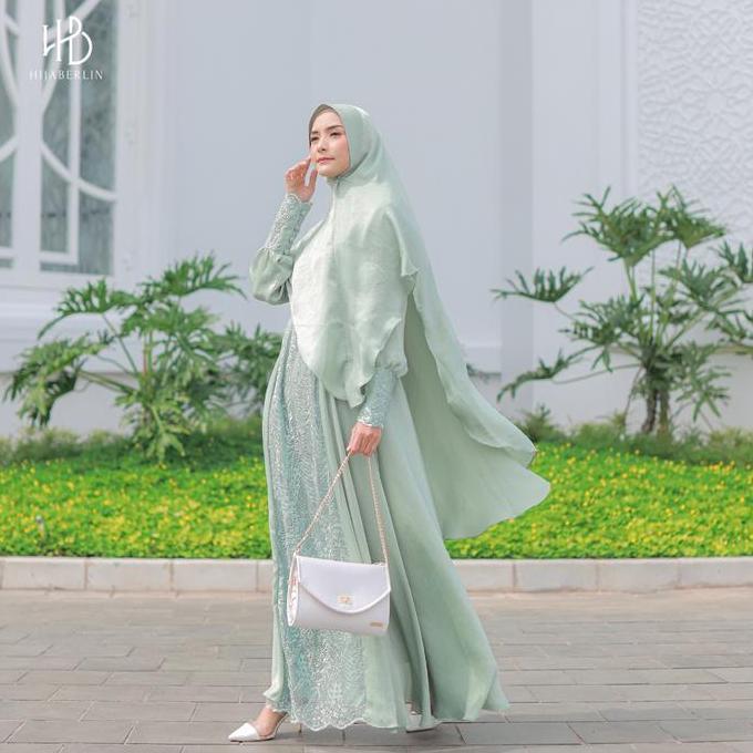 Diskon Hijaberlin - Gamis Almahira : Gamis Royal Matte Silk Mewah Dress Umrah Muslim
