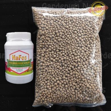 Nafos Guano Pupuk Organik 1Kg REPACK Pupuk Buah, Pupuk Guano
