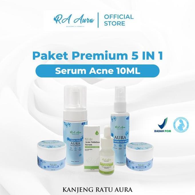 Skinwill- Bpom Ra Aura Paket Premium Series Skincare Bpom