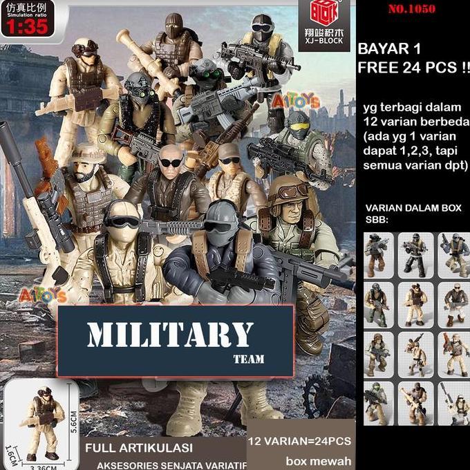 Mainan tentara BBOX mainan militer mainan tentara merayap mainan tentara tentaraan mainan SWAT ghost