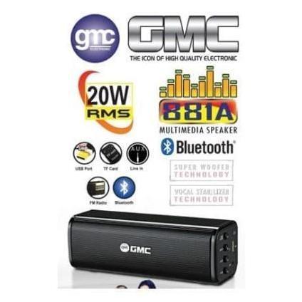 Promo Speaker Bluetooth Portable GMC 881A BT Speker Mini Bluetooth Original Diskon