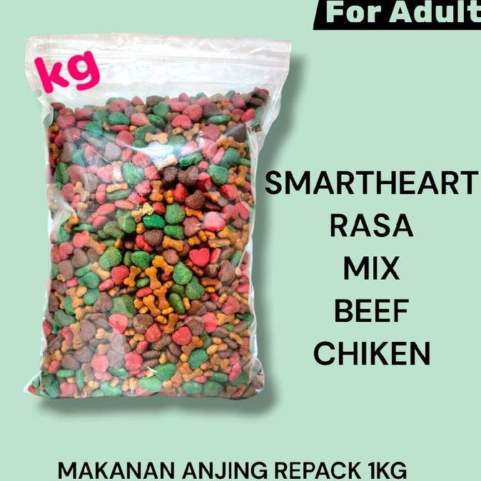 Tablock- Smart Heart Makanan Anjing Repack 1Kg