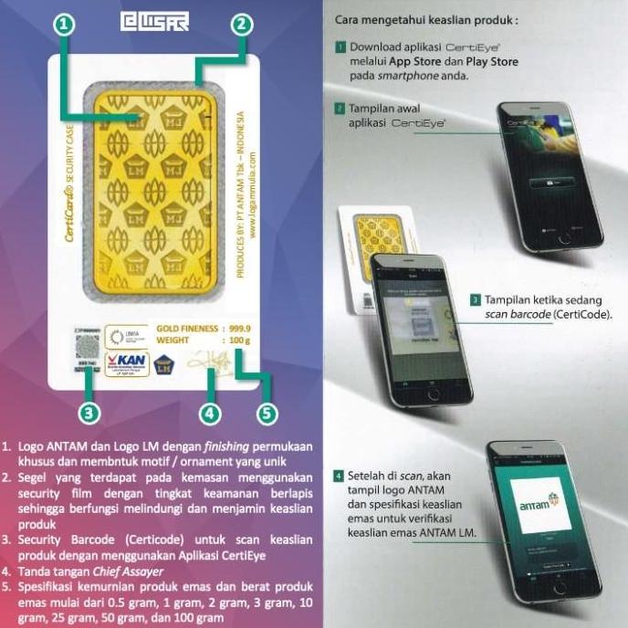 Texasndiok - LM Logam Mulia Emas Antam 1 gram gr Kado Ulang Tahun Happy Birthday