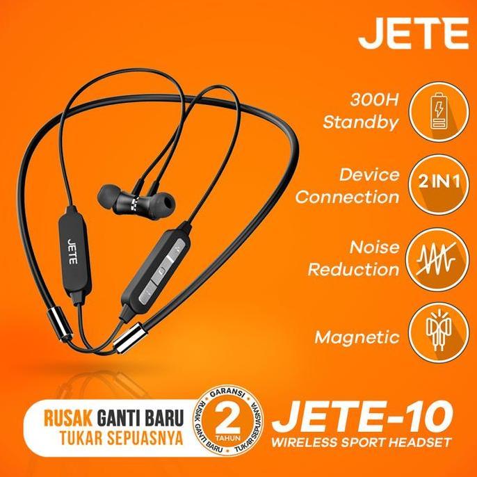 Promo HEADSET | HEADPHONE | HANDSFREE | EARPHONE BLUETOOTH JETE-10 Diskon