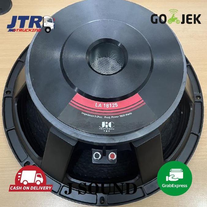 Promo Speaker JIC LA 18125 - Speaker 18 INCH - WOOFER, SUBWOOFER Speakers Diskon
