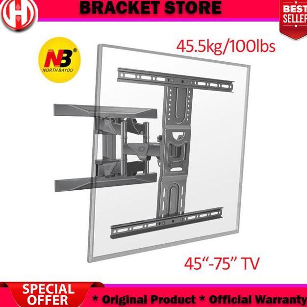 TERMURAH - brecket tv/bracket tv/breket tv/braket tv swivel 75 65 55 50 43 inch
