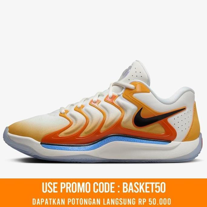 Sepatu Basket Nike Kd 17 Ep Safety Orange Original