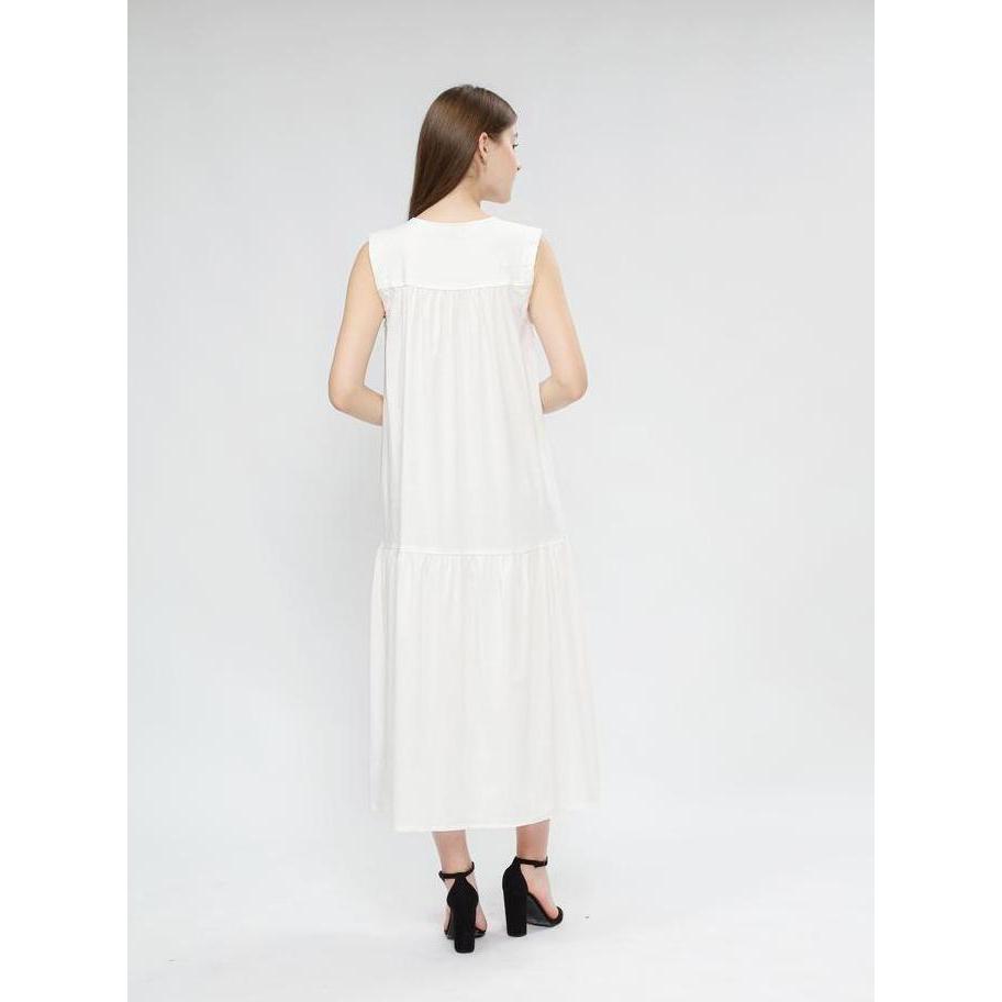 GENKA - Dress Panjang Tanpa Lengan Yura Korean Style