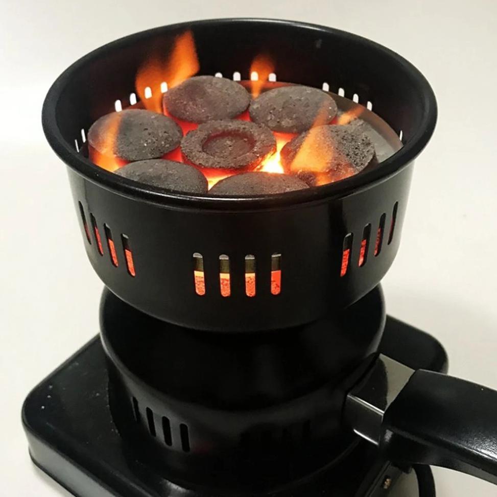 Electric Stove Charcoal Burner Coal Heater Shisha Hookah Heating Coal Lighter Stove for Portable Det