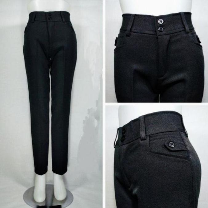 Awet Celana Kantor Wanita Bahan Kain Katun,Semi Woll.Jumbo Celana Wanita Celana Formal Wanita Celana