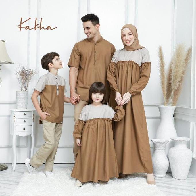 Kakha - Raya Series (Khaki) - Sarimbit Keluarga Muslim