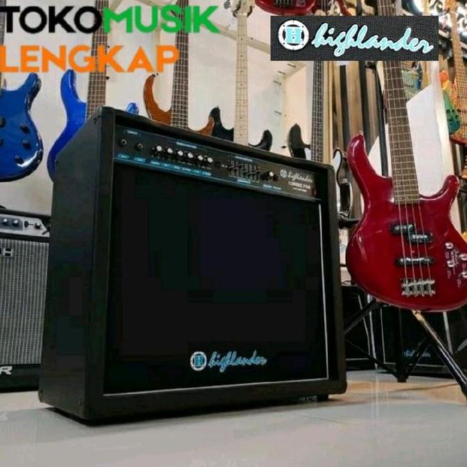 Promo Amplifier Bass Guitar Ampli Bass HIGHLANDER COMBO 750 15 Inch Original Diskon
