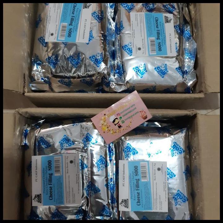Harga Promo Calf Cheese Filling 8000 1Kg / Saus Keju Cheddar Cheese 1Kg Calf 8000