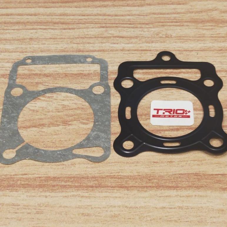 gasket topset viar 150cc 200cc radiator perpak paking top set - sedia onderdil motor roda tiga viar 