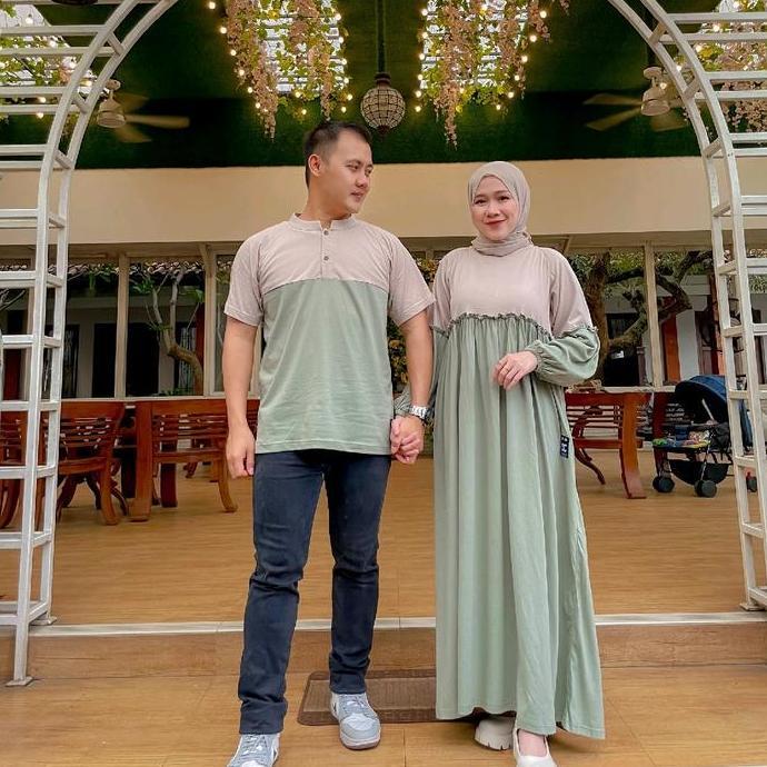Gamis couple keluarga/kaos couple keluarga/baju couple family/Set couple family Sarimbit