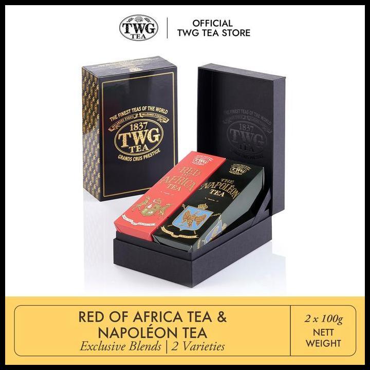 Best Seller Twg Tea Gift Set|Red Of Africa Tea And The Napoleon Tea