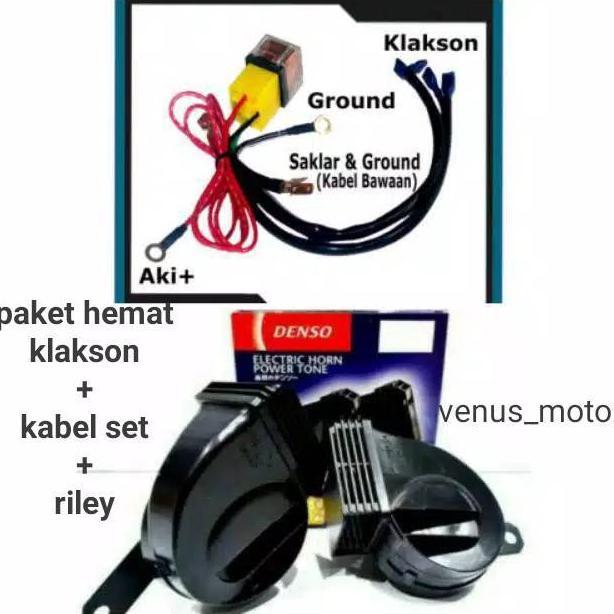 # Klakson keong Denso klakson Denso waterproof klakson mobil motor denso original