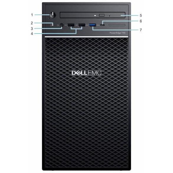 SERVER DELL POWEREDGE T40 INTEL XEON E-2224/8GB/1TB - SERVER DELL T40 ORIGINAL DAN TERPERCAYA