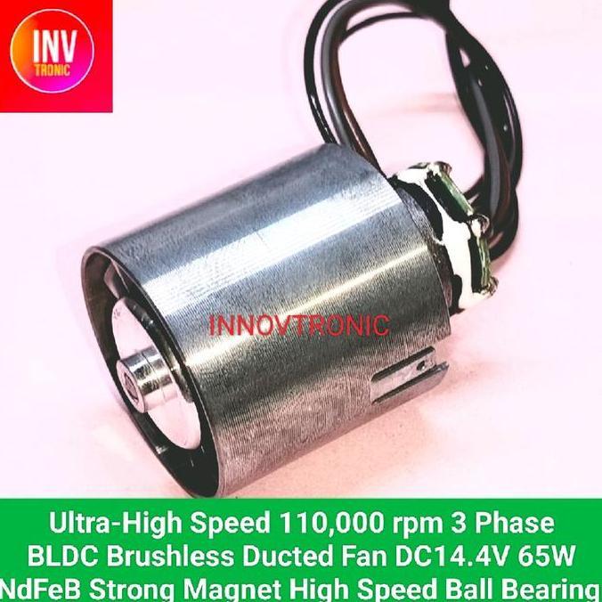 480Sejatimandakala - Mini Dc Ultra-High Speed Motor 95.000 Rpm, 110,000 Rpm, 115.000 Rpm Brushless B