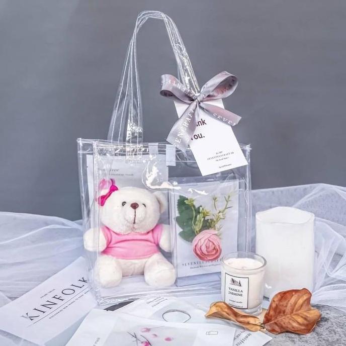 tote bag Tas Souvenir | tas mika transparant