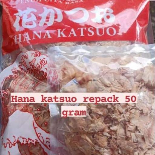 Katsuobushi Hana Katsuo 50 gram (kemasan repack)