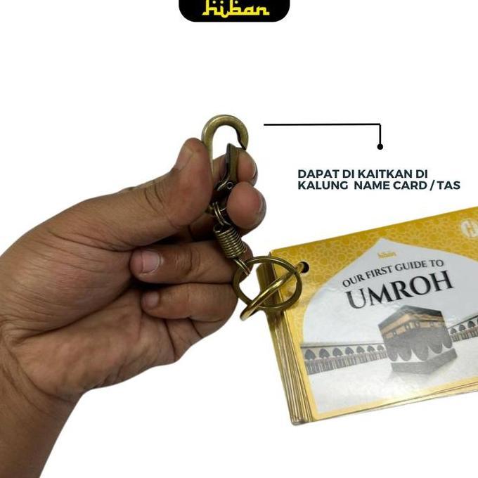 Buku Pegangan Tangan Doa Mini Perlengkapan Haji dan Umroh Hiban Store