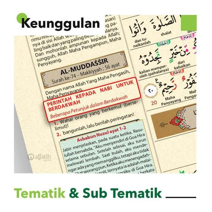 Al Quran AL FATHAN (A5), Al-Quran Tajwid Terjemah Per Kata