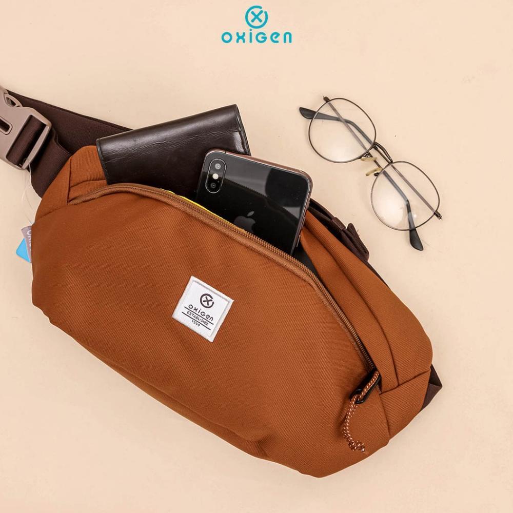 TERBARU OXIGEN ORLANDO TAS PINGGANG WANITA POLYESTER WAIST BAG MODERN DAN STYLISH